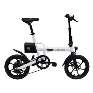 2025 <strong>High</strong> Quality Unisex 16-Inch Electric Hybrid Bike Variable <strong>Speed</strong> <strong>Ultra</strong>-Light Portable 250W <strong>Motor</strong> 36V Lithium Battery Frame - Product Image 5
