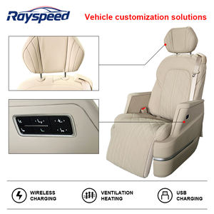 Camionetas MPV de lujo con asientos de cuero a prueba de agua Kia Carnival Vito V-Class Sprinter Sienna Alpha Hiace-Personalización flexible - Product Image 2