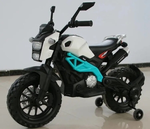 Moto électrique pour enfants à batterie 12V, jouet à roulettes <span class=keywords><strong>2022</strong></span>, tricycle musical à 3 roues pour garçons et filles - Product Image 4