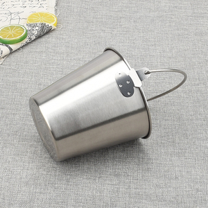 Cubo de Hielo de Acero Inoxidable 304, Enfriador de Vino, Enfriador de Champán, Cesta para Patatas Fritas, para Bar, Restaurante, Fiestas, Aire Libre - Product Image 4