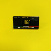 Pins Metálicos con Impresión UV, Pins Mexicanos, Pins de Solapa Esmaltados Personalizados, MOQ Bajo