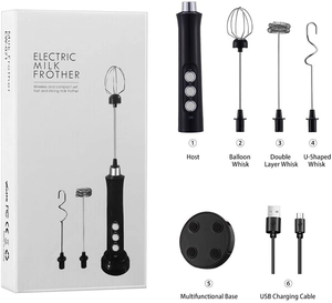 Power Factory wholesale Dry Battery Stainless Steel Automatic Electric milk foamer - Product Image 2