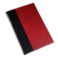Couverture de menu en papier couché haut de gamme, à feuilles mobiles, double face, avec design à rabat, pour recettes de production et design de style chinois