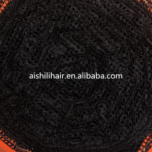 Ashili — perruque <span class=keywords><strong>afro</strong></span> synthétique bouclée à closure, 4 pouces, bandeau crépu de couleur unie <span class=keywords><strong>pour</strong></span> femmes noires - Product Image 5