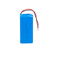 بطارية ليثيوم بوليمر بتصميم مخصص من المصنع من نوع Lipo بحجم طويل مع خلايا من إنتاج V mAh 2S لنظام الإنذار