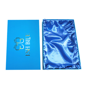 Biểu Tượng Tùy Chỉnh Sang Trọng Hai Mảnh Các Tông Giấy Bao Bì Có Thể Tháo Rời Nắp Cứng Nhắc Hộp Quà Tặng Với Lụa Satin Lót - Product Image 6