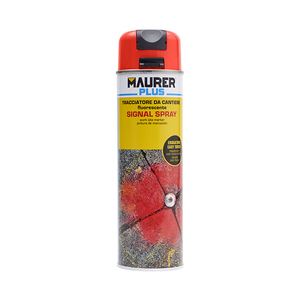 Vernice Spray Tracciatrice Fluorescente Rossa 500 ml. - Product Image 1