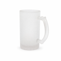 Mug en verre de 16 oz pour sublimation, impression par transfert thermique, cadeau