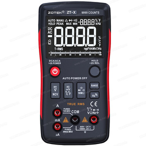 Đồng Hồ Vạn Năng Kỹ Thuật Số ZOTEK ZT-X True Rms Mới Nhất Với Dữ Liệu NCV Giữ LCD AC DC Vạn Năng - Product Image 1