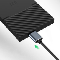Câble de chargeur USB C vers Micro B 3.0 Compatible avec le disque dur externe numérique Toshiba Seagate WD West