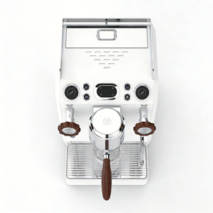 เครื่องชงกาแฟเอสเพรสโซ่เชิงพาณิชย์ VOKA <span class=keywords><strong>VK</strong></span>-7118 กำลังไฟ 2650 วัตต์ แบบหม้อต้มคู่ กึ่งอัตโนมัติ พร้อมฟังก์ชั่นตีฟองนมอัตโนมัติ ตั้งโปรแกรมได้ ควบคุมอุณหภูมิแม่นยำ - Product Image 1