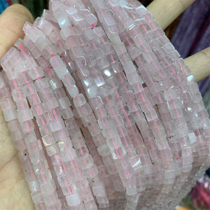 Material Natural 4*4mm Rodocrosita turquesa Africana amatista cubo cuadrado cuenta cuadrada cuentas joyería accesorio - Product Image 6