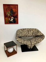Fauteuil lounge en fibre de verre de style nordique moderne et artistique pour salon et extérieur, mobilier de maison