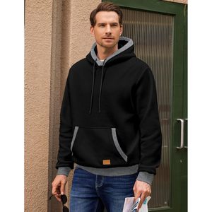 Sudadera con Capucha de Algodón para Hombre FOXA, Sudadera Informal de Manga Larga con Bolsillos - Product Image 2
