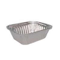 Récipient alimentaire en feuille d'aluminium Boîtes d'emballage et plateau pour la cuisson des aliments en camping