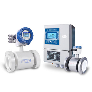 316L 전극 액체 측정 전자기 유량계 +/-0.5% 정확도 유량계 DN50-DN300 물 인증 - Product Image 4