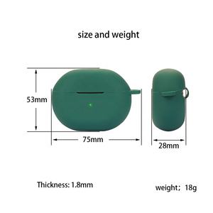 Funda de Silicona para Auriculares Inalámbricos <span class=keywords><strong>SoundPEATS</strong></span> <span class=keywords><strong>Air</strong></span> <span class=keywords><strong>4</strong></span> Pro, Funda Protectora de Silicona con Gancho, Venta al por Mayor de Fábrica - Product Image 6