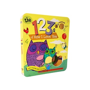 Servicios de impresión de libros de cartón personalizados para niños de fábrica al por mayor libro de cartón grueso para niños conceptos básicos de Aprendizaje Temprano - Product Image 1