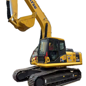 Excavadoras Komatsu PC220 robustas, excavadoras hidráulicas de 22 toneladas | Máquina de orugas usada hecha en Japón para construcción urbana y de carreteras - Product Image 4