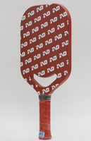 Raquette de pickleball en fibre de carbone sans bordure, noyau en nid d'abeille, manche court, thermoformée, 16 mm, légère