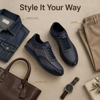 RADOLFA Grande Taille Chaussures Décontractées en Cuir pour Hommes Semelle en Mousse Légères Texture Mixte Style Italien Tendance