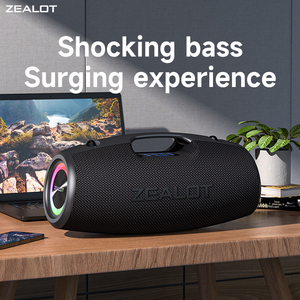 Altavoz Zealot S78 Boombox con <span class=keywords><strong>la</strong></span> <span class=keywords><strong>Mejor</strong></span> Calidad de Sonido, 100W de Bajos Potentes, Altavoz 5.0, Batería de 24000mAh, RGB, IPX6, Resistente al Agua, Ideal <span class=keywords><strong>para</strong></span> <span class=keywords><strong>Fiestas</strong></span> - Product Image 5