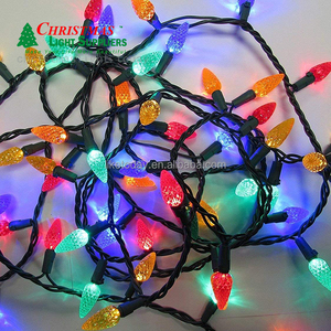 Bán buôn C6 <span class=keywords><strong>LED</strong></span> 70-ánh sáng giáng sinh chuỗi connectable Festoon treo đèn cho ngoài trời vườn cây IP65 cho kỳ nghỉ - Product Image 5