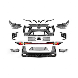 Phare feu arrière antibrouillard pare-chocs avant arrière large Bodykit pour Toyota Fortuner 2016-2023 mise à niveau vers <span class=keywords><strong>Lamborghini</strong></span> Facelift - Product Image 1