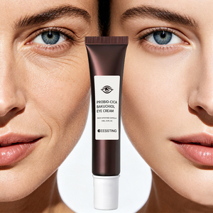Crème pour les yeux hydratante, éclaircissante et apaisante sans parfum, avec logo personnalisé, pour peaux sèches et ternes, à la Centella Probio-Cica et au Bakuchiol - Product Image 1