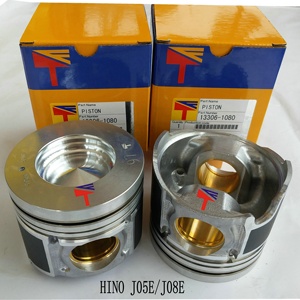 ลูกสูบเครื่องยนต์ดีเซล 13306-1080 S130A-E0101 สำหรับเครื่องกำเนิดไฟฟ้า J05E <span class=keywords><strong>JO8E</strong></span> - Product Image 6