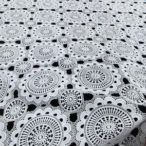 L'Ultimo Tessuto in Pizzo Bianco Guipure 2026 per Abiti da <span class=keywords><strong>Sposa</strong></span> Africani. - Product Image 4