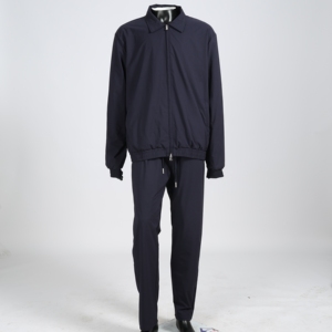 Ensemble Tech Suit Classique 2 Pièces pour <span class=keywords><strong>Homme</strong></span>, Vêtement Technique <span class=keywords><strong>Homme</strong></span> en Polyamide Élasthanne de Haute Qualité, Logo Personnalisé, Vente Chaude - Product Image 2