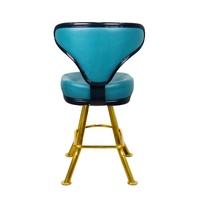 Lucky YH — chaise de revendeur en cuir Pu avec fente à dossier triangulaire, chaise de Poker pour offre spéciale, prix d'usine