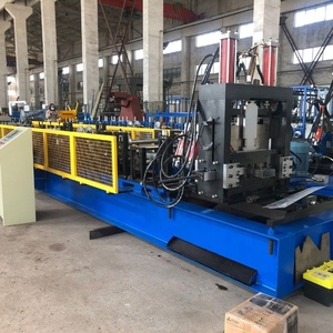 Voll automatische austauschbare <span class=keywords><strong>C</strong></span> Z Pfetten walzen form maschine für Bau gebäude - Product Image 5