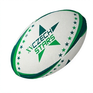 Ballon de rugby de taille 3 Idéal pour les joueurs juniors et l'entraînement Jeux de haute qualité Ballon de rugby d'entraînement de taille 4 Convient aux jeunes femmes - Product Image 1