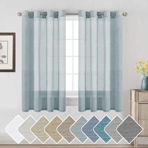 Textile de maison, <span class=keywords><strong>tissu</strong></span> de <span class=keywords><strong>lin</strong></span> bon marché pour rideaux, vente <span class=keywords><strong>en</strong></span> gros - Product Image 5
