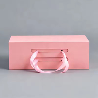 Caja Magnética Rígida Personalizada Reciclable, Caja de Regalo de Boda de Lujo con Cierre Magnético, Caja de Papel para Embalaje con Asa