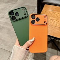 Nouvelles Couleurs Tendance : Coque pour iPhone 18 17 Pro Max avec Protection d'Objectif, Protection Complète de l'Appareil Photo, Antichoc, Housse Arrière Protectrice