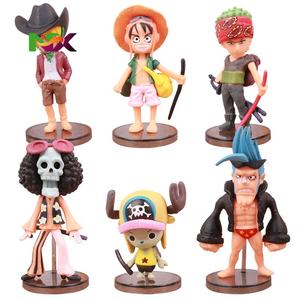 Série de voyage <span class=keywords><strong>One</strong></span> <span class=keywords><strong>Piece</strong></span> 26e génération 6 pièces Figurine de poupée Q Modèle Décoration Luffy Anime <span class=keywords><strong>Expo</strong></span> Vente en gros - Product Image 1