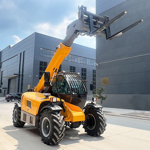 מלגזה טלסקופית 3-5 טון עם הנעה 4X4, מנוע דיזל, להרמת מכולות, לשטח, עם כלים עזר מתחלפים - מבצע חם - Product Image 1