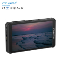FEELWORLD PS6 Monitor de campo OLED de 5,5 pulgadas Precio al por mayor 4K HDMI Monitor de cámara de pantalla táctil para DSLR Personalización a granel