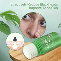 Masque Nettoyant Anti-Acné Végan Original au Thé Vert en Stick – Soin Visage Purifiant à l'Argile et aux Fruits – Masque en Stick au Thé Vert OEM
