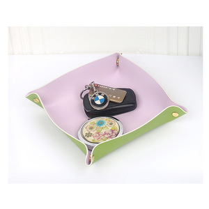 Instagram-worthy color-blocked desktop <b>storage</b> tray, key tray, fruit and sunflower <b>seed</b> dish, desktop ornament, home <b>storage</b> - Product Image 3