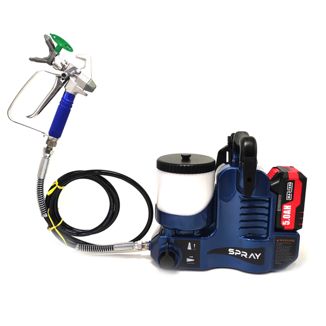 Airless Spraying Machine with Lithium Battery Is Used for Spraying Water-based (oil-based) Architectural Coatings