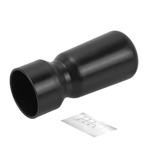 Car Gear <b>Shift</b> <b>Knob</b> Black Universal Ergonomic Rubber SP-263 95.1mm 37.9mm - Product Image 3