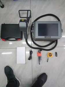 เครื่องเลเซอร์มาร์กกิ้งแบบพกพาขนาดเล็ก น้ำหนักเบา 20W 30W สำหรับสลักโลหะ พลาสติก <span class=keywords><strong>ปากกา</strong></span> ทอง เงิน เครื่องประดับ <span class=keywords><strong>ราคา</strong></span> - Product Image 6