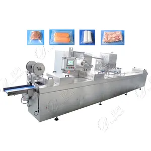 Fish Seafood Vacuum Thermoforming Packing Machine Sausage Cheese Stick Meat Vacuum Packaging Machine