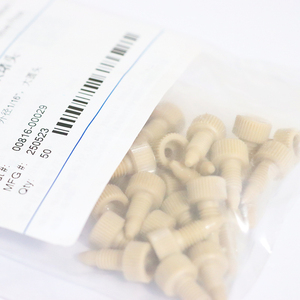 Bouchon de fermeture hermétique Peek Plug pour pièces d'instruments de chromatographie HPLC - Product Image 4