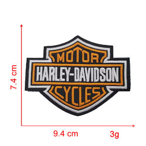 Xe Máy vá đội biểu tượng Câu lạc bộ thể thao kích thước lớn sắt-on thêu harleyed Sao davidsoned xe gắn máy các bản vá lỗi - Product Image 4
