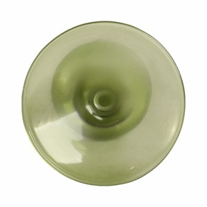 <b>Glass</b> Candle Holder Taper Modern Disc Sphere Design Table Decor Pair - Product Image 5